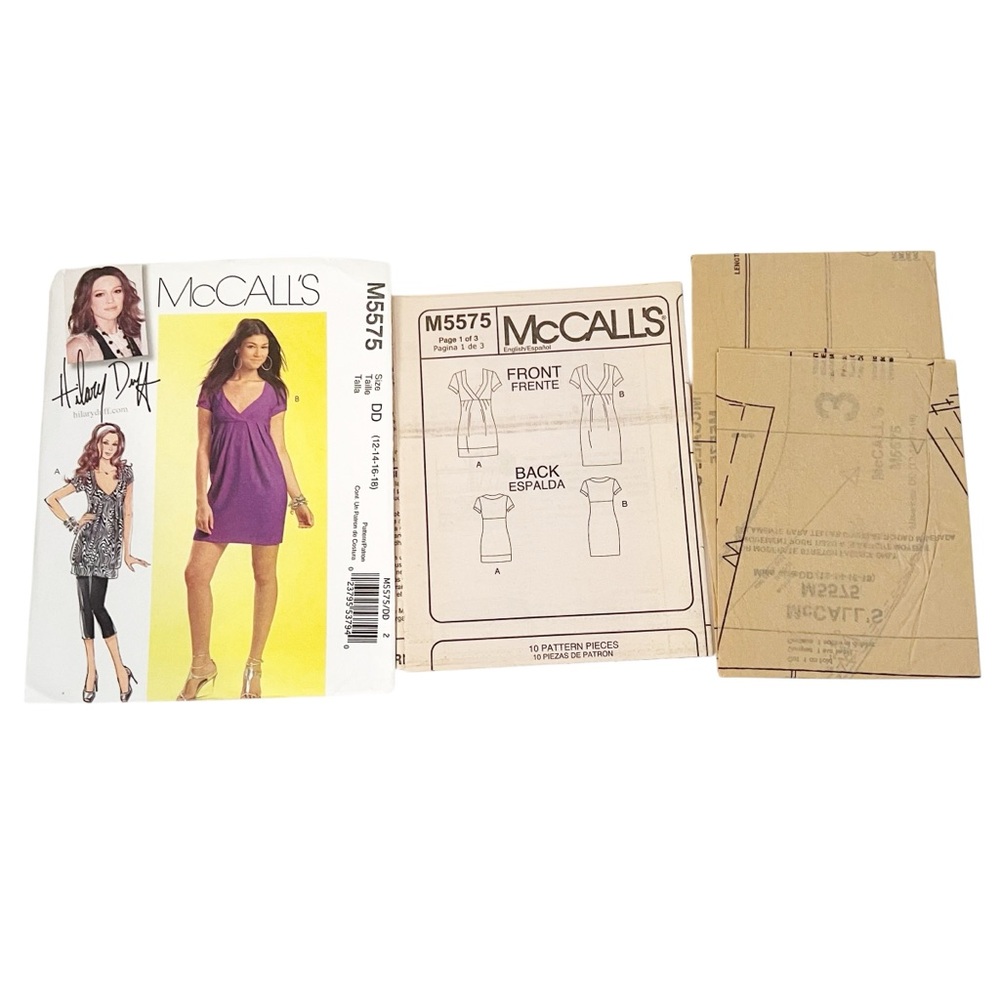 McCall’s Sewing Pattern M5575 - Picture 3 of 3